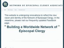 Tablet Screenshot of episcopalclergy.org